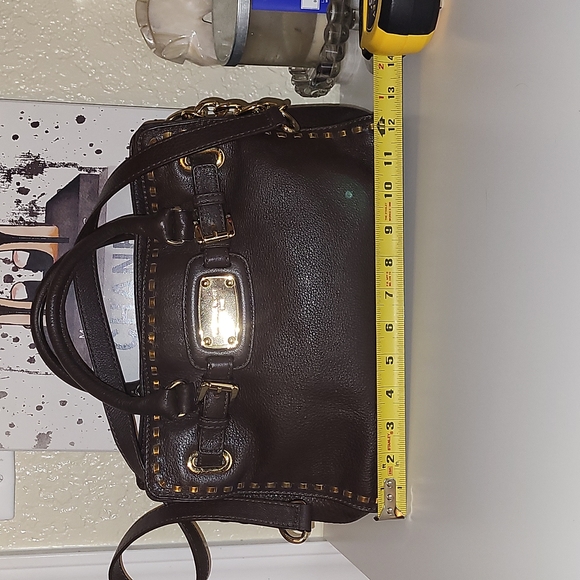 Michael Kors brown Hamilton soft leather satchel/convertable bag, triple… - Picture 2 of 13